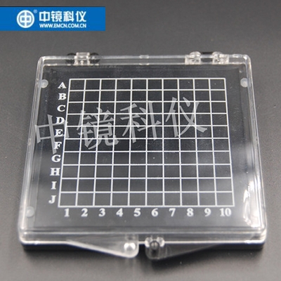 中镜科仪 优质耐用托盘式自吸附样品存取胶盒 透明/黑色 电镜耗材