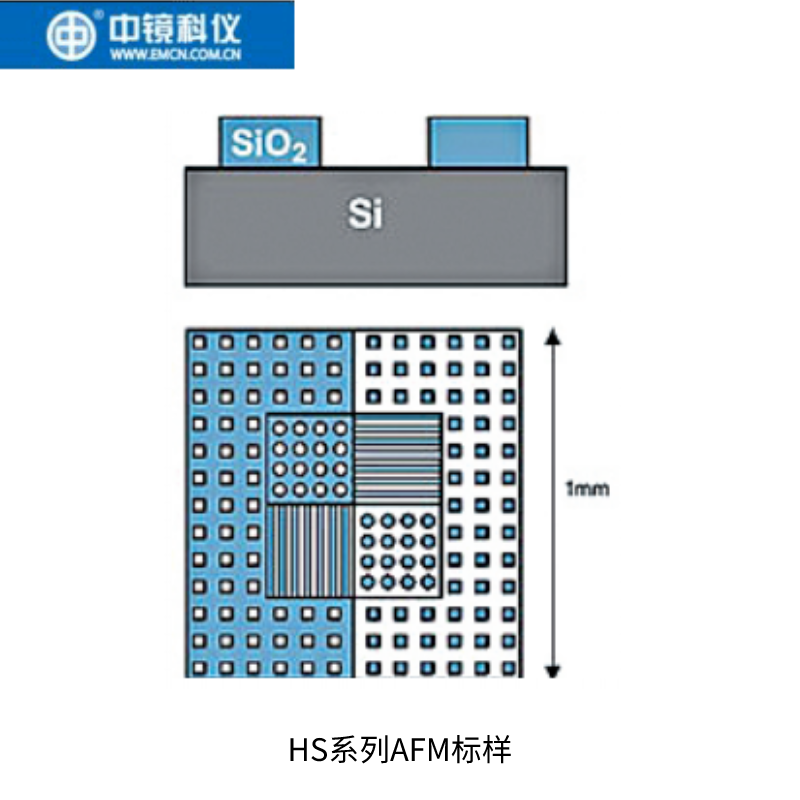 中镜科仪 HS系列AFM标样 原子力显微镜标样