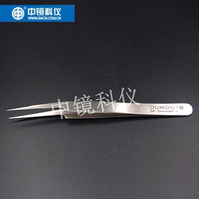 DUMONT  瑞士进口高精细斜直头专用镊子 电镜耗材