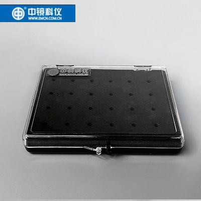 中镜科仪 24孔/48孔钉形样品台存贮盒 SEM扫描电子显微镜样品台/储存盒/存储盒/样品台存贮盒
