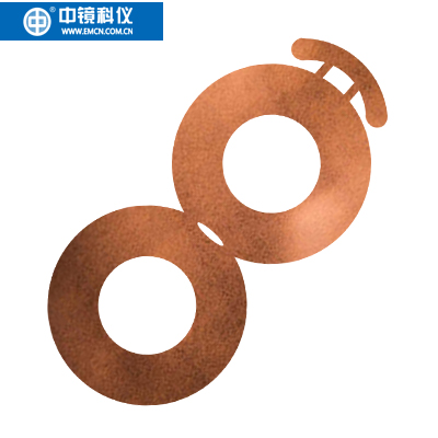 中镜科仪 国产双联铜环 铜双联环 （不带碳膜）透射电子显微镜TEM载网